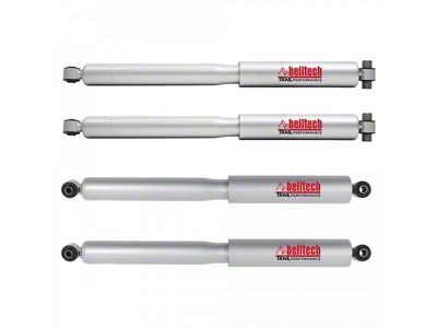 Belltech Trail Performance Front and Rear Shocks for 4-Inch Lift (20-24 Jeep Gladiator JT)