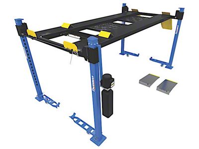 BendPak High Rise Extended Length Four-Post List; 9,000 lb. Capacity