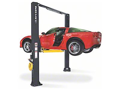 BendPak Asymmetric Clearfloor Two-Post Lift; 10,000 lb. Capacity