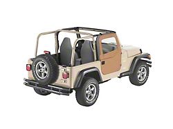 Bestop 2-Piece Full Fabric Doors; Spice (97-06 Jeep Wrangler TJ)