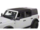 Bestop Skyrider Retractable Top; Black Diamond (21-24 Bronco 4-Door w/ Hard Top, Excluding Raptor)