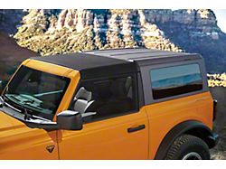 Bestop Sunrider for Factory Hard Tops; Black Twill (21-24 Bronco 2-Door)