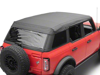 Bestop Trektop Soft Top; Black Diamond (21-25 Bronco 4-Door)