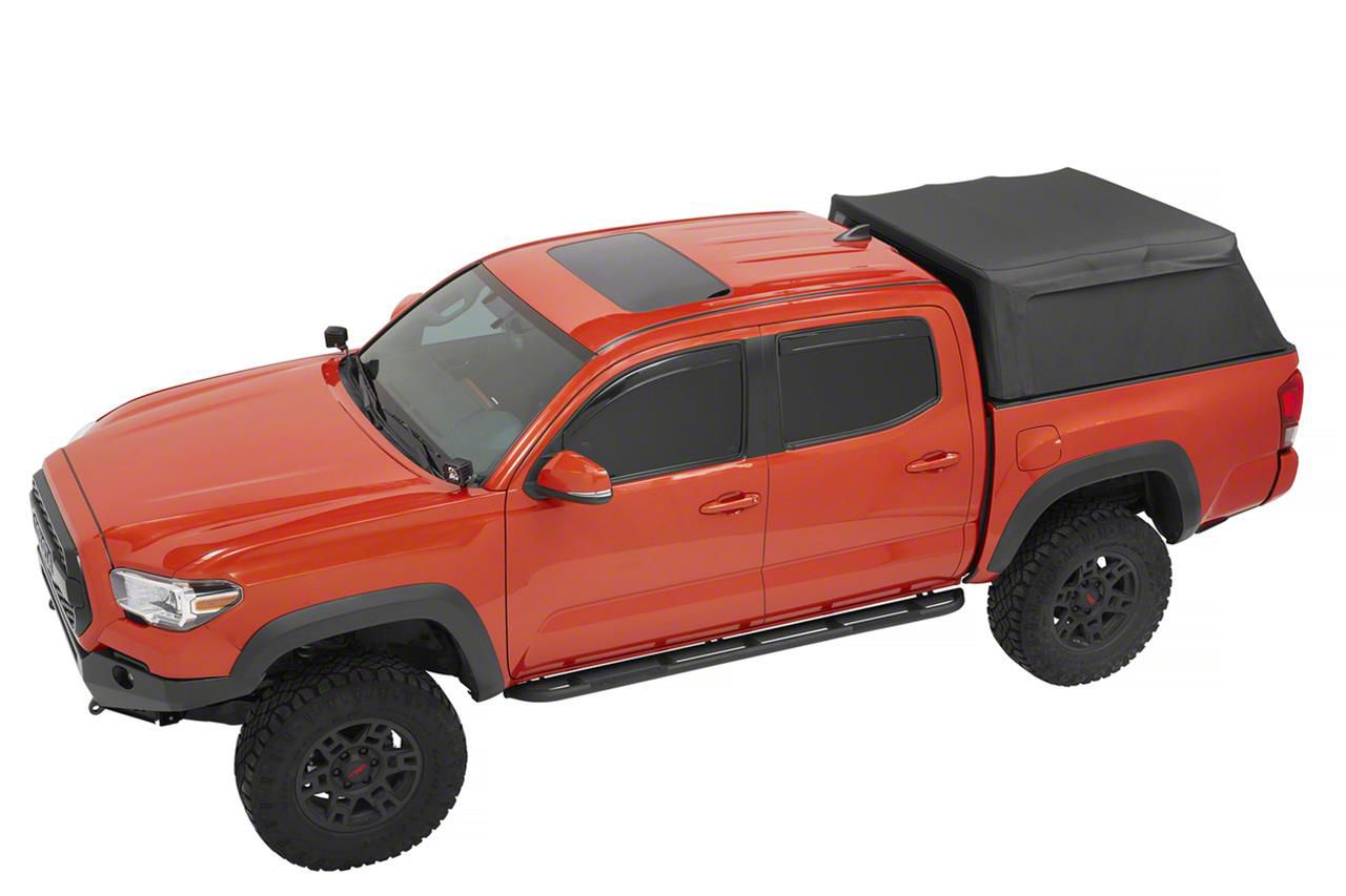 Bestop Frontier Supertop for Truck 2 Tonneau Cover; Black Diamond 77338 ...