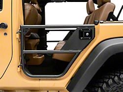 Bestop HighRock 4x4 Element Rear Doors; Textured Matte Black (07-18 Jeep Wrangler JK 4-Door)