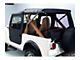 Bestop Tigertop Complete Soft Top; Black Crush (76-86 Jeep CJ7)