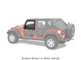 Bestop Element Front Upper Doors; Black Diamond (20-25 Jeep Gladiator JT)