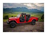 Bestop Sunrider for Factory Hard Tops; Black Twill (20-25 Jeep Gladiator JT)