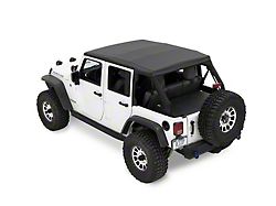 Bestop Ascent Soft Top; Black Diamond (07-18 Jeep Wrangler JK 4-Door)