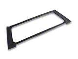 Bestop Replacement Rear Clear Window; Black Vinyl (18-24 Jeep Wrangler JL w/ Soft Top)