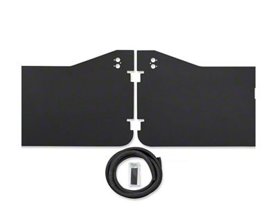 Bestop Rear Door Element Panels; Black (18-24 Jeep Wrangler JL 4-Door)