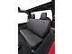 Bestop Rear Seat Cover; Black Diamond (07-18 Jeep Wrangler JK 2-Door)