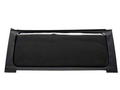 Bestop Replacement Rear Tinted Window; Black Twill (18-23 Jeep Wrangler JL w/ Soft Top)