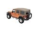 Bestop Supertop Ultra Squareback Soft Top; Premium Tan Twill (07-18 Jeep Wrangler JK 4-Door)