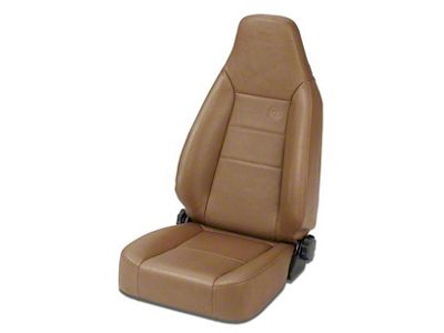 Bestop Trailmax II Sport All Vinyl Front Seat; Spice (76-06 Jeep CJ7, Wrangler YJ & TJ)