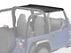 Bestop Targa-Style Bikini Top; Black Denim (97-02 Jeep Wrangler TJ)