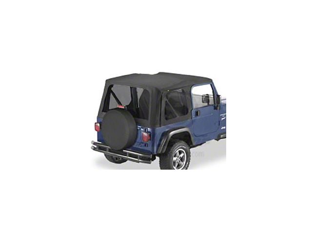 Bestop Replace-A-Top with Tinted Windows; Black Diamond (03-06 Jeep Wrangler TJ w/ Full Steel Doors)