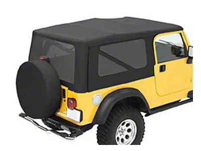 Bestop Sailcloth Replace-A-Top with Tinted Windows; Black Diamond (04-06 Jeep Wrangler TJ Unlimited)