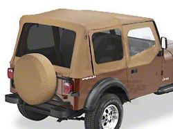 Bestop Replace-A-Top with Tinted Windows; Spice (88-95 Jeep Wrangler YJ w/ Steel Half Doors)