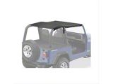 Bestop Safari-Style Strapless Bikini Top; Black Denim (92-95 Jeep Wrangler YJ)