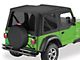 Bestop Sailcloth Replace-A-Top with Tinted Windows; Black Diamond (03-06 Jeep Wrangler TJ w/ Half Steel Door)