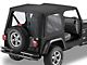 Bestop Replace-A-Top with Clear Windows; Black Denim (97-02 Jeep Wrangler TJ w/ Full Doors)