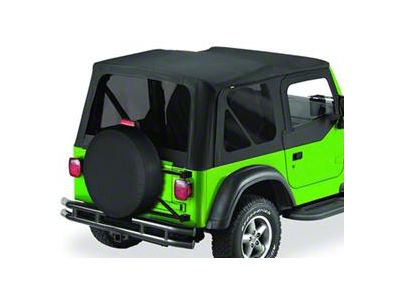 Bestop Replace-A-Top with Tinted Windows; Black Diamond (03-06 Jeep Wrangler TJ w/ Half Steel Door)