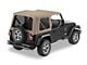 Bestop Replace-A-Top with Tinted Windows; Dark Tan (97-02 Jeep Wrangler TJ w/ Full Steel Doors)