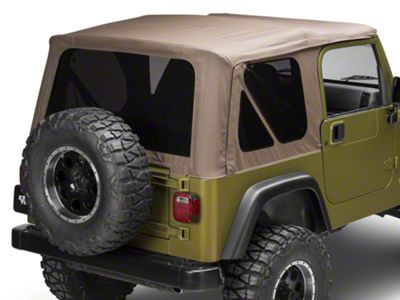 Bestop Replace-A-Top with Tinted Windows; Spice (97-02 Jeep Wrangler TJ w/ Full Steel Doors)