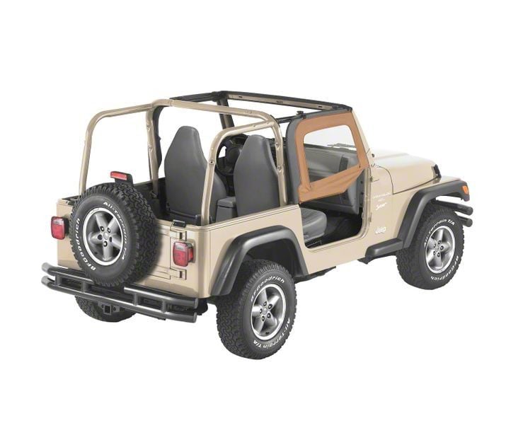 Bestop Jeep Wrangler Supertop NX Soft Top w/ Tinted Windows - Spice  54720-37 (97-06 Jeep Wrangler TJ