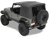 Bestop Supertop NX Soft Top; Black Vinyl (88-95 Jeep Wrangler YJ)