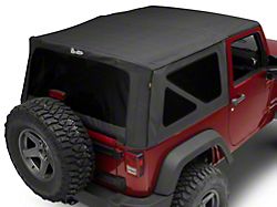 Bestop Supertop NX Soft Top; Black Diamond (07-18 Jeep Wrangler JK 2-Door)