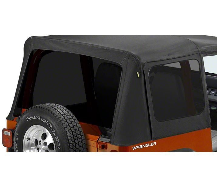 Bestop Jeep Wrangler Tinted Replacement Window Set for Replace-A-Top ...