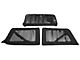 Bestop Tinted Replacement Window Set for Sailcloth Replace-A-Top/SuperNX/Factory Soft Tops; Black Diamond (11-18 Jeep Wrangler JK 2-Door)