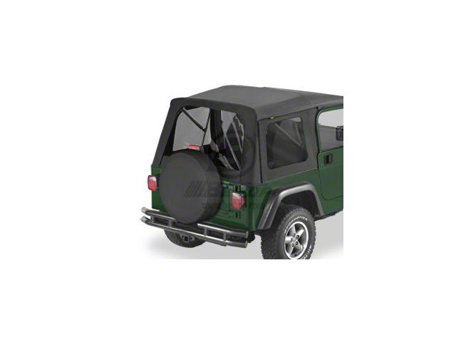 Bestop Tinted Replacement Window Kit for Supertop Classic; Black Diamond (97-06 Jeep Wrangler TJ)