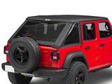 Bestop Trektop NX Soft Top; Black Diamond (18-24 Jeep Wrangler JL 4-Door)