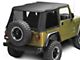 Bestop Trektop NX Soft Top; Black Twill (97-06 Jeep Wrangler TJ, Excluding Unlimited)