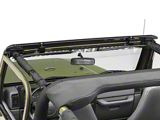 Bestop Windshield Channel; No Drill (97-06 Jeep Wrangler TJ)