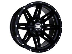 Big Baller Brand LB4 Gloss Black 6-Lug Wheel; 18x9; 18mm Offset (21-25 Bronco, Excluding Raptor)