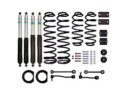 Bilstein B8 5100 Series Front and Rear Shocks for 1.50-Inch Lift (18-24 Jeep Wrangler JL Rubicon 4-Door w/o Winch)