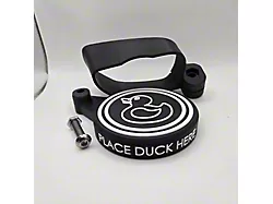 Bite the Bullet 3D Ultimate Duck Deck with White Lettering; Black Body (20-25 Jeep Gladiator JT)