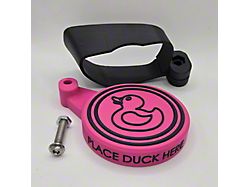 Bite the Bullet 3D Ultimate Duck Deck with Black Lettering; Neon Pink Body (18-25 Jeep Wrangler JL)