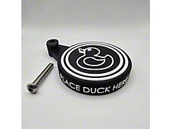 Bite the Bullet 3D Ultimate Duck Deck with White Lettering; Black Body (07-18 Jeep Wrangler JK)