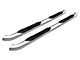 3-Inch Side Step Bars; Stainless Steel (18-24 Jeep Wrangler JL 2-Door)