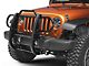 Grille Guard; Black (07-18 Jeep Wrangler JK)