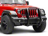 Grille Guard; Black (18-25 Jeep Wrangler JL)