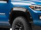 Recessed Bolt Fender Flares; Matte Black (16-23 Tacoma)