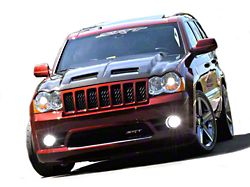 Black Ops Auto Works Paramedic Hood; Unpainted (05-10 Jeep Grand Cherokee WK)