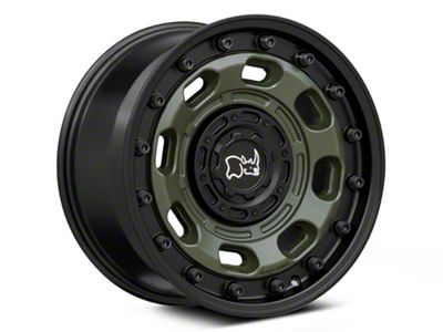 Black Rhino Atlas Olive Drab Green 6-Lug Wheel; 18x9; 0mm Offset (03-09 4Runner)