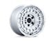 Black Rhino Awol Silver with Machined Face 6-Lug Wheel; 17x8.5; 10mm Offset (03-09 4Runner)